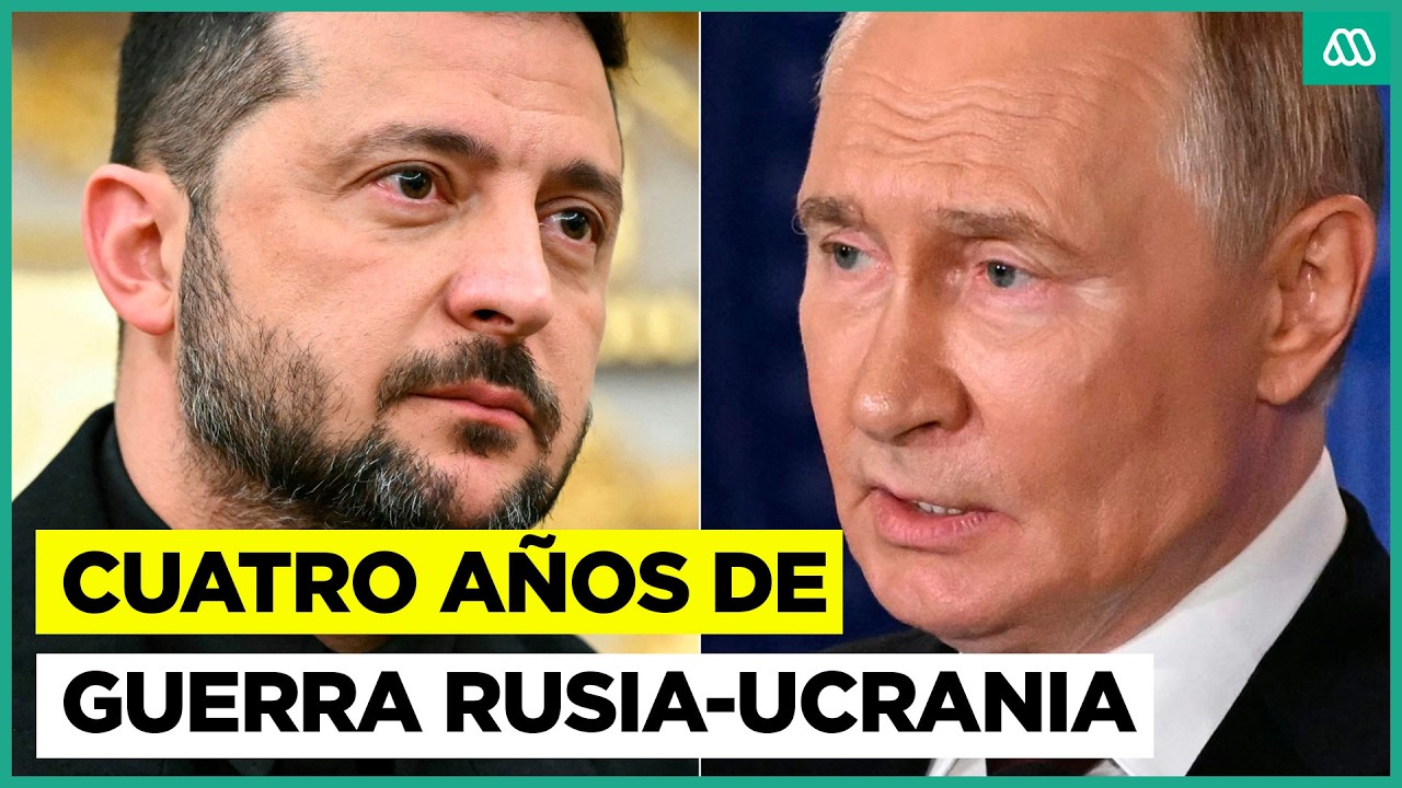El mayor conflicto en Europa desde la Segunda Guerra Mundial: Cuatro años de la guerra Rusia-Ucrania