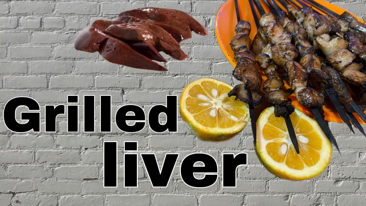 Grilled liver Barbecue jegar YouTube