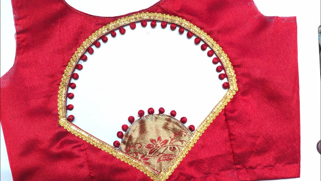 New fancy blouse back neck design cutting and stitching 🥰 ashwani fashion 