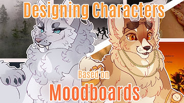 Designing Characters based on Moodboards!