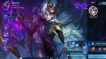 NEW HERO MARKSMAN IN BLBB, OBSIDIA, NEW HERO IN ADVANCE SERVER