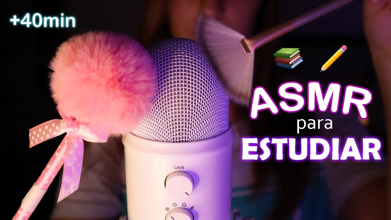 ASMR para ESTUDIAR y hacer Tareas 🧠📙 Sonidos para concentrarse y trabajar
