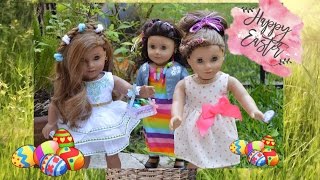 An American Girl Doll Easter