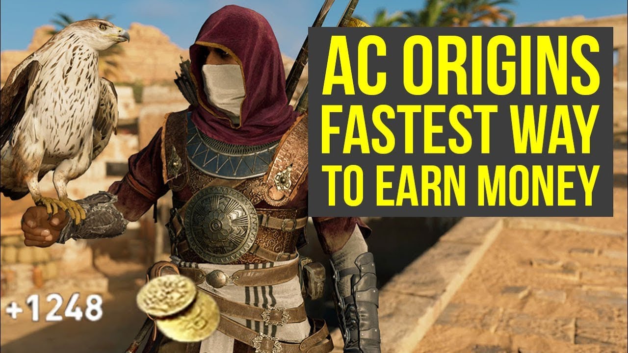 Assassin's Creed Origins Tips FASTEST WAY TO EARN MONEY (AC Origins Tips - AC  Origins Money Tips) - YouTube