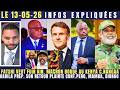 FATSHI VEUT FUIR KIN MACRON BOUDE AU KENYA C NANGAA QUITTE BUKAVU PLAINTE À BXL PERO MAMBA DIONGO 