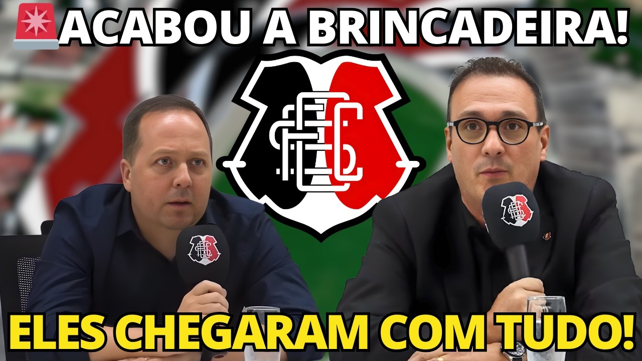 ⚫⚪🔴O NOVO EXECUTIVO E O GERENTE DE FUTEBOL CHEGARAM NO SANTA COM OS DOIS PÉS NA PORTA!