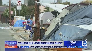 Audit reveals California did not track outcome of billions spent on homelessness