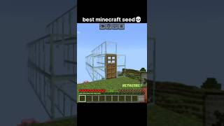 best Minecraft seed 💀 #minecraft #shortvideo #gaming #trending #funny