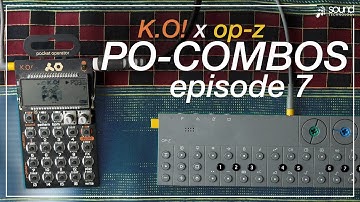PO-33 K.O! x OP-Z | PO-COMBOS Episode 7 | Teenage Engineering OP-Z with the K.O! Micro Sampler