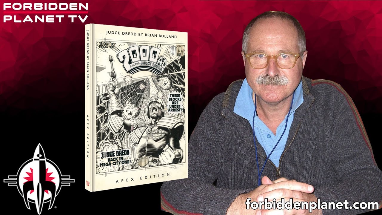 Brian Bolland: behind the scenes of his classic Judge Dredd art