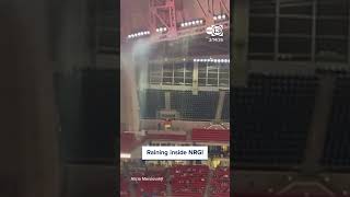 Raining inside NRG!