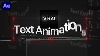 Details Viral Text Animations For Edits in After Effects News
