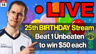 🎉 !BIRTHDAY STREAM 🎉 - Beat an Unbeaten Author Time to win $50 each! 💵