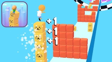CUBE SURFER All Levels Mobile Gameplay Walkthrough iOS, Android Pro Race Game