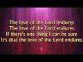 The love of the lord endures joy williams  mvl  roncobb1