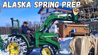 Off Grid Alaska: Prepping for Spring &amp; Birch Sap Season (Part 2)