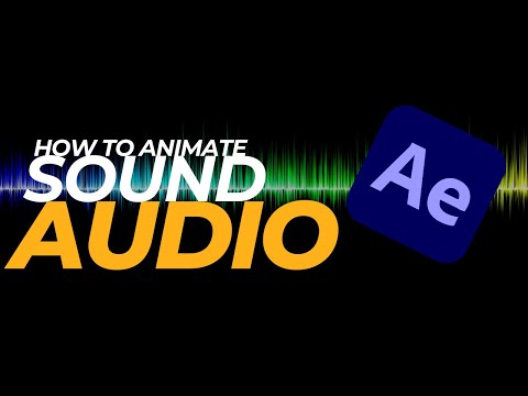 How to animate audio in After Effects