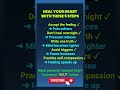 HEAL YOUR HEARTWITH THESE 5 STEPS DAILY MIND THERAPY | Quick Mind Tips for a Better Day