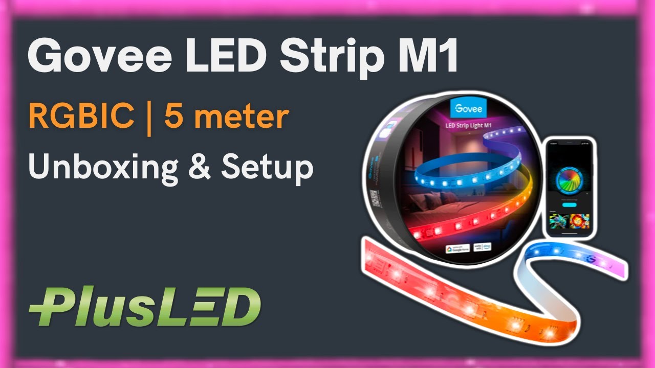 Govee LED Strip M1, RGBIC, 5m, Wi-Fi + Bluetooth