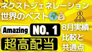 YouTube動画のサムネイル（💡大人気ファンド２大巨頭 ⭐2025年月8月実績！ＷＣＭ世界成長株厳選ファンド（ネクスト・ジェネレーション）＆インベスコ世界厳選株式オープン（世界のベスト）進捗比較💰 ／米国株式／欧州株／高配当投信）
