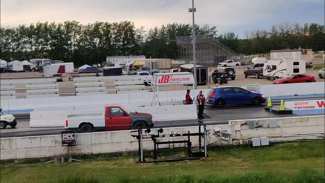 Boosted 2.5 Iron duke S10 14.89 1/4 Mile! (18psi on stock internals