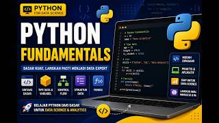 🔴Bedah Python #01 | Python Fundamental Sintaks, Logika & Struktur Data