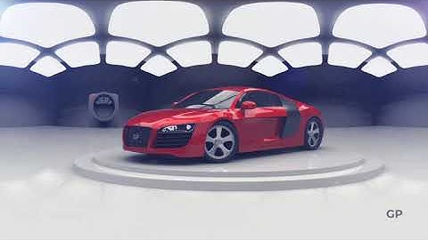 AudiR8 - Arnold Multipass Render