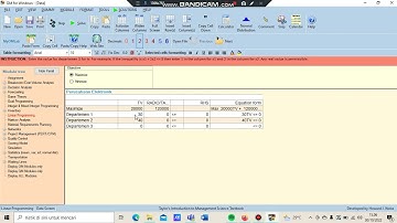 Soal 11 Linear Programming Aplikom Ekonomi