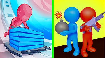 Stack Colors vs They Are Coming 🧿❇️Walkthrough Android iOS Gameplay STA65