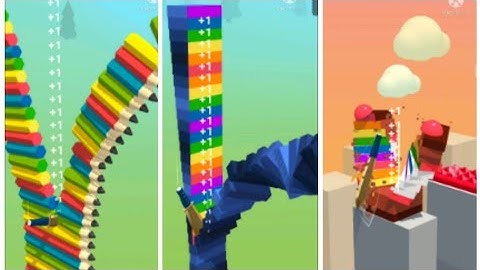 Slice it all ! Very relaxing and satisfying All Levels Gameplay Walkthrough Android iOS