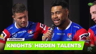 The musical talents of the Newcastle Knights! | Fletch and Hindy | Fox League