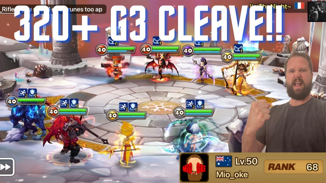 G3 runes and team showcase