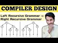 Mastering Grammar Conversion: Left to Right Recursion in Compiler Design ⚙️ (Part 1)