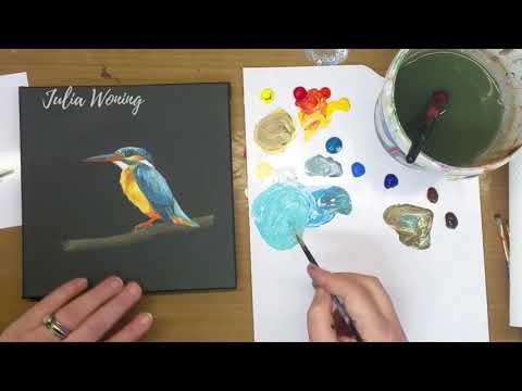 Video: Huid als palimpsest: handen geschilderd door kunstenaar Kim Anderson
