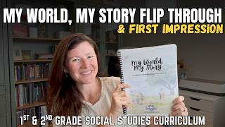 My World, My Story 1st Impression & Flip Through || 2nd Grade Social Studies || Stories in History