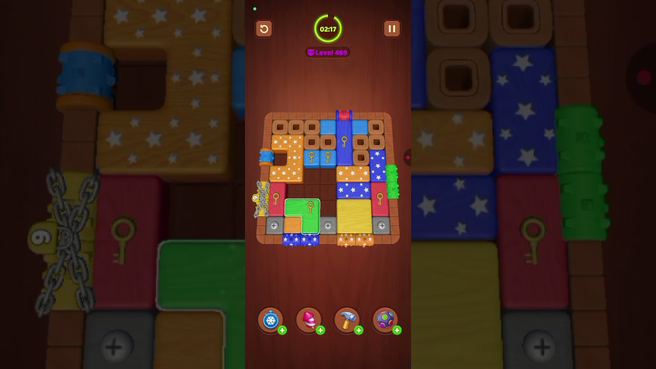 469 Level wood block jam game 2025