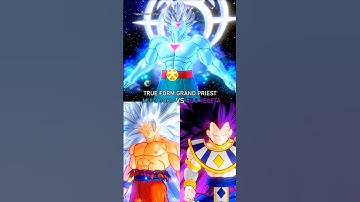Dragonball Xenoverse 2 | TRUE FORM GRAND PRIEST VS MUI 3 GOKU AND UE 3 VEGETA