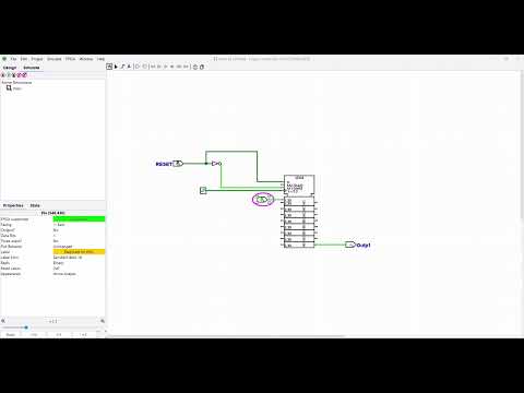 Electronic Basics 1: LogiSim Shift Register simulation
