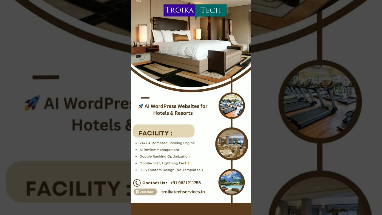 AI WordPress Websites for Hotels & Resorts