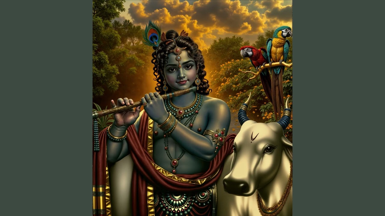 Happy Hare Krishna Chant Beneath the Spiritual Universe