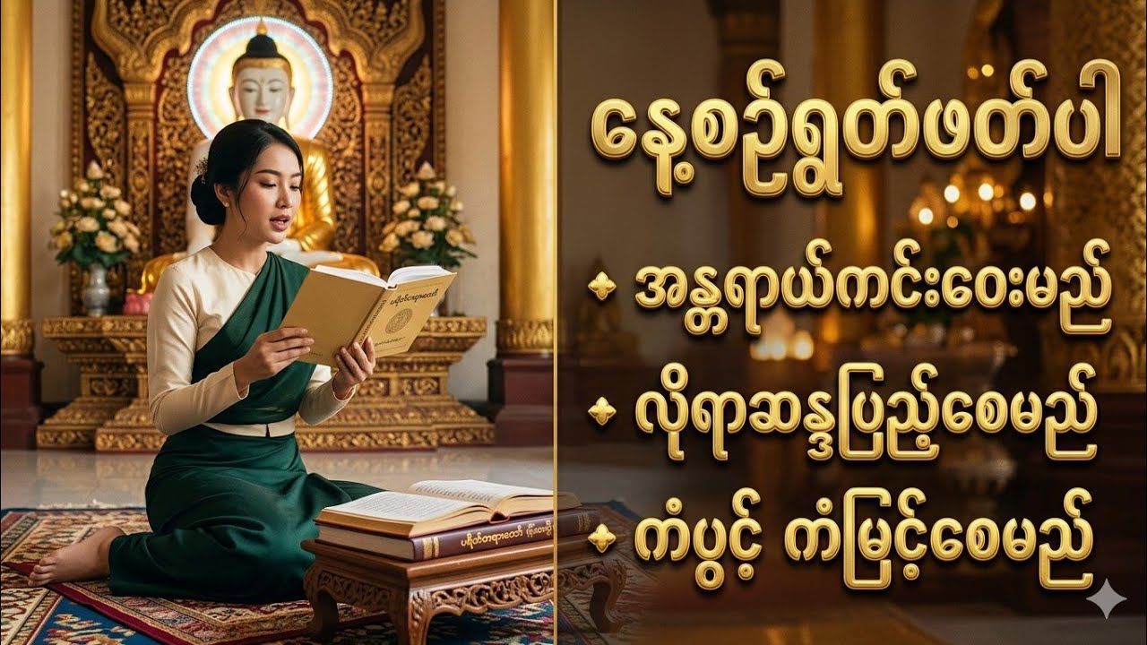 စီးပွါးတက် လာဘ်ရွှင်စေတဲ့ ပဌာန်းနှင့်မေတ္တာပို့ #တရားတော်များ #dhammatalk #မေတ္တာပို့ #ပဌာန်း