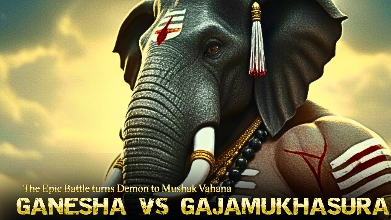 Lord Ganesha's EPIC Battle with Gajamukhasura Revealed