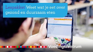 Lespakket Weet wat je eet - over gezond en duurzaam eten
