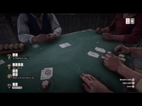 Every time i play blackjack in RDR2 i do this - YouTube