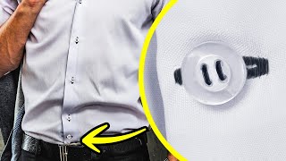 Kemeja Punya Satu Kancing Horizontal dan 30+ Fungsi Tersembunyi Lainnya