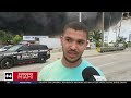Breaking: 5-alarm junkyard fire forces evacuations in Opa-locka as thick smoke spreads