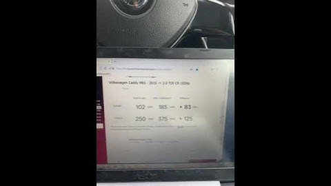 In Tipton today working on a VW caddy which is having a stage one remap and gearbox tune