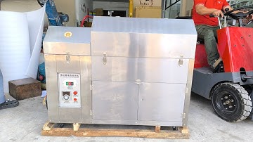 Máy rang hạt dẻ, xào dược liệu 25kg/mẻ chạy điện 1 pha #mayranghatde #mayxaoduoclieu