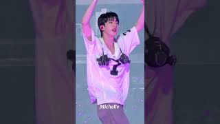 #BTSARIRANGWORLDTOUR_VEGAS_D1 Permission to Dance Jin Focus So beautiful #JIN #BTS #BTSARIRANG