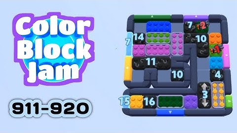 Color Block Jam Level 911-920 | No Commentary, No Music | Android Gameplay